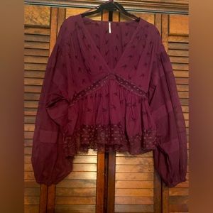 Free People long sleeve top